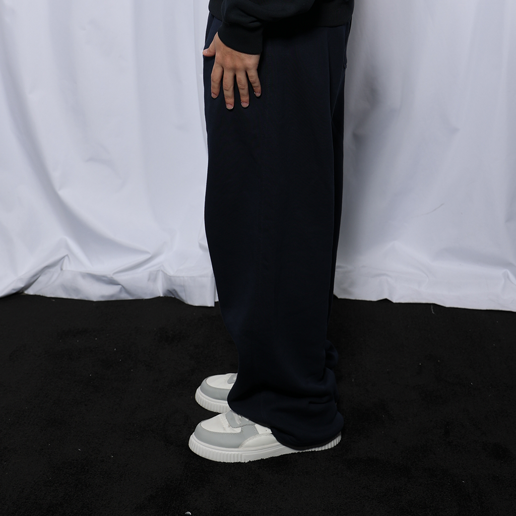 Navy Blue Fathy Baggy Fit