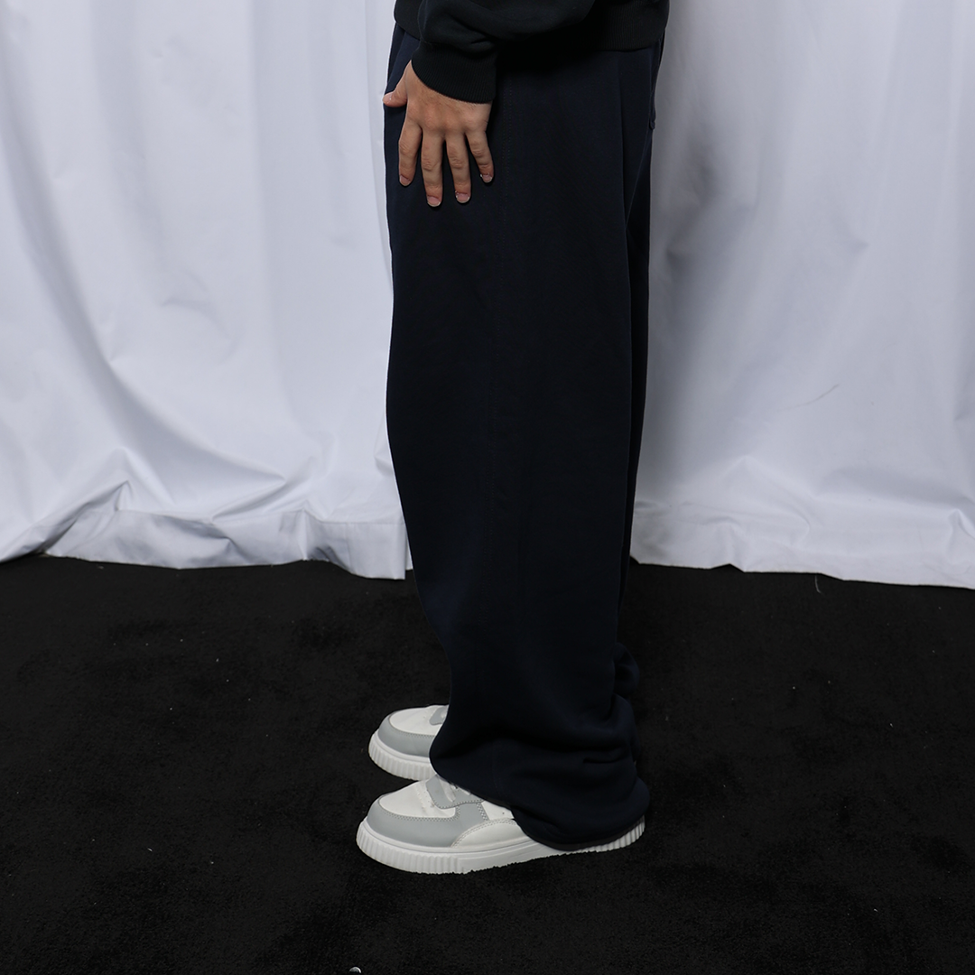 Navy Blue Fathy Baggy Fit