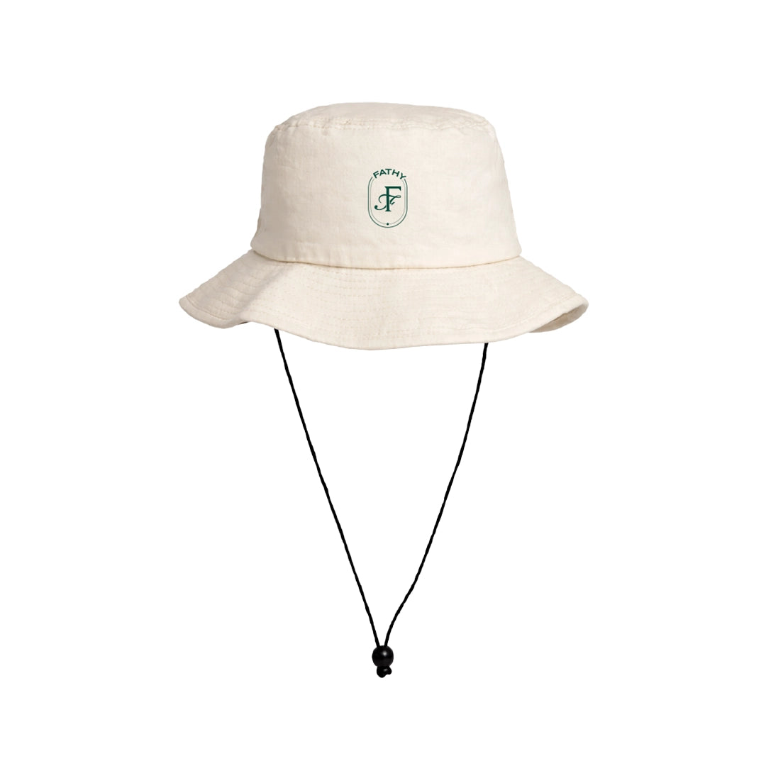 Beige Bucket Cap