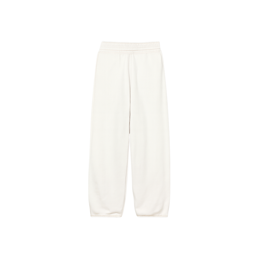 White Fathy Member Baggy Fit